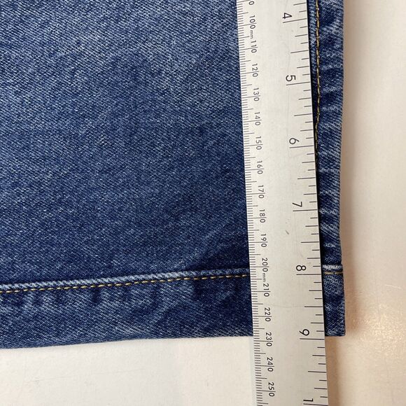 Levis 501 Jeans Men's Size 42x32 Blue Denim Button Fly Original Regular Fit - Picture 12 of 13